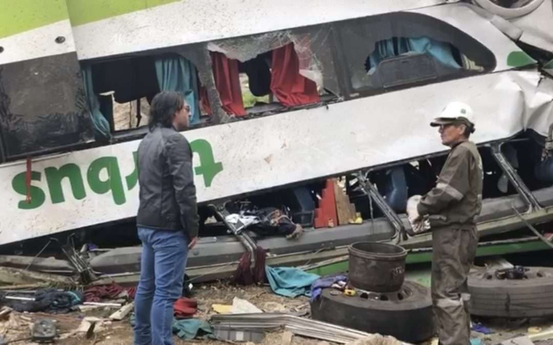 Gerentes de empresa de buses son formalizados por accidente en carretera de Paposo donde fallecieron 21 personas