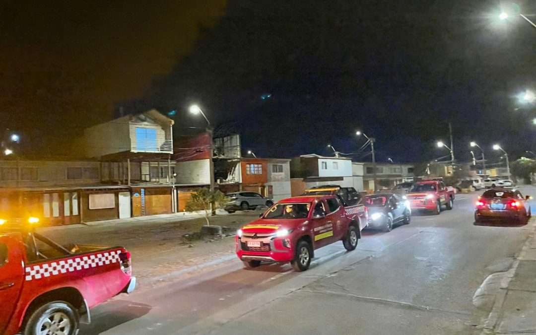 Municipalidad de Calama comenzó patrullajes preventivos nocturnos