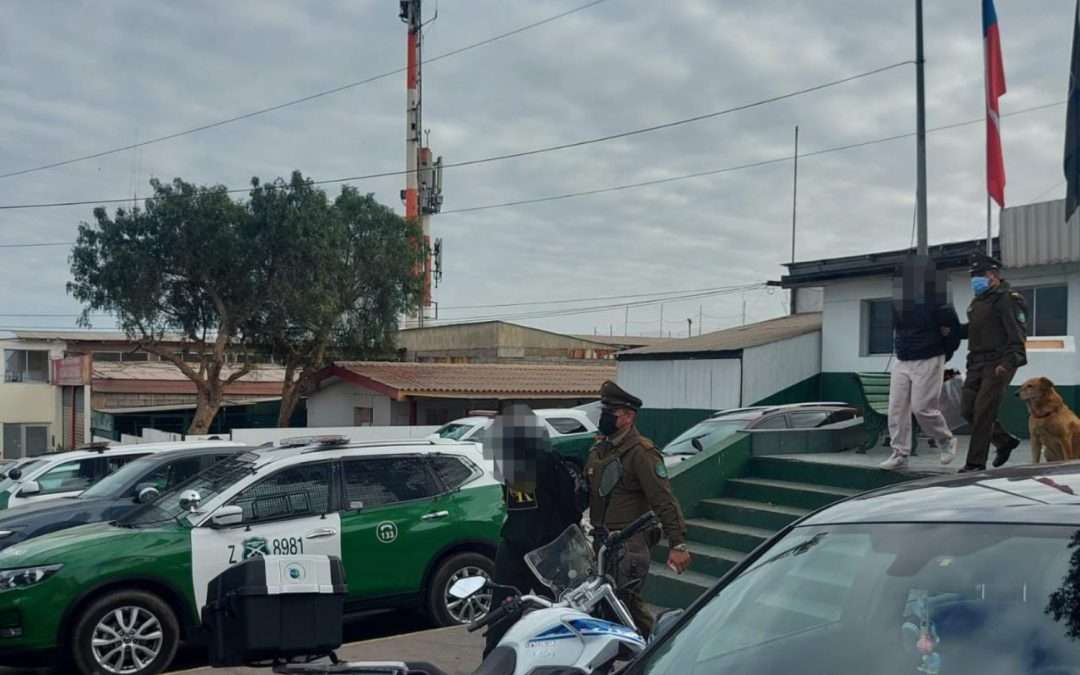 Sujeto es detenido por hurtos reiterados en establecimientos educacionales en Antofagasta