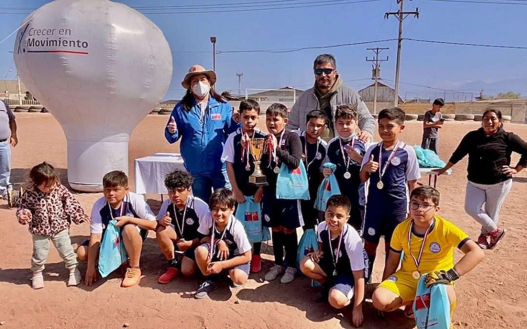 Con una masiva jornada deportiva y un cuadrangular de fútbol, Mindep-IND celebró en Antofagasta el Día de la Niñez