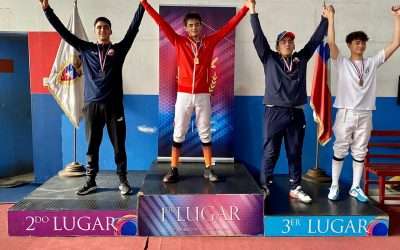 Esgrimistas regionales lideraron 3er ranking nacional cadete y juvenil en Santiago