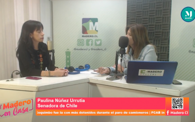 senadora Paulina Núñez entre los temas se habló sobre la migración