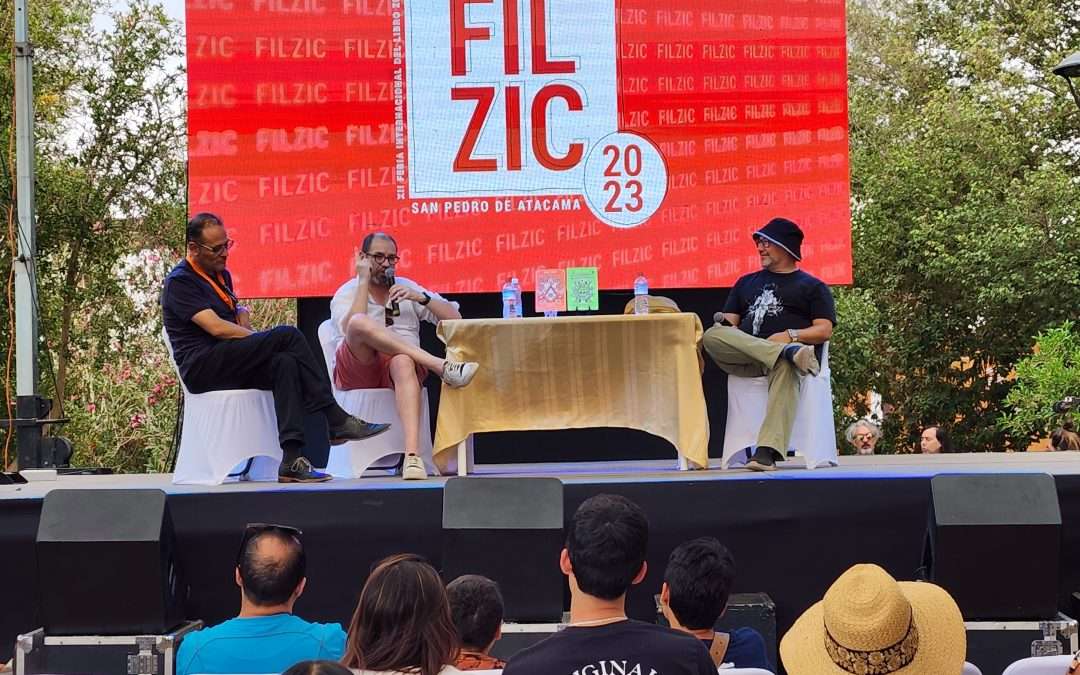 Conversatorios literarios destacan en Filzic en San Pedro de Atacama