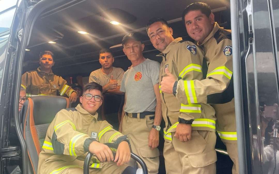 Más de 100 Bomberos de la Región de Antofagasta partirán rumbo hacía el sur para combatir los incendios