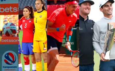 Fútbol, Tenis y Golf: Chile comienza febrero con un fin de semana cargado de deportes